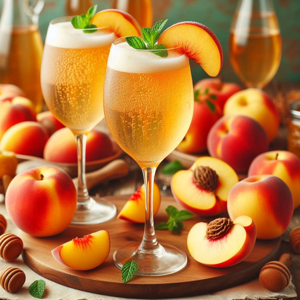 Bellini Mocktail Recipe