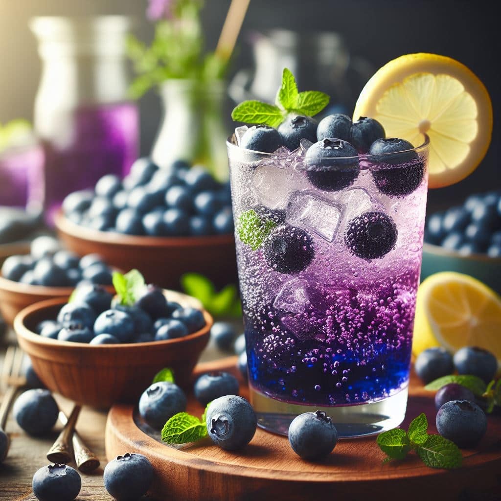 Blueberry Mocktail Recipe