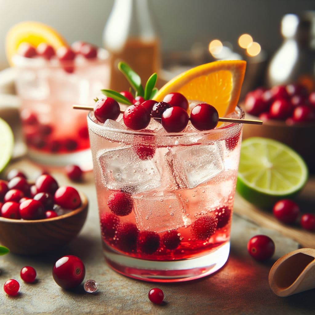 Cranberry And Orange Mocktail