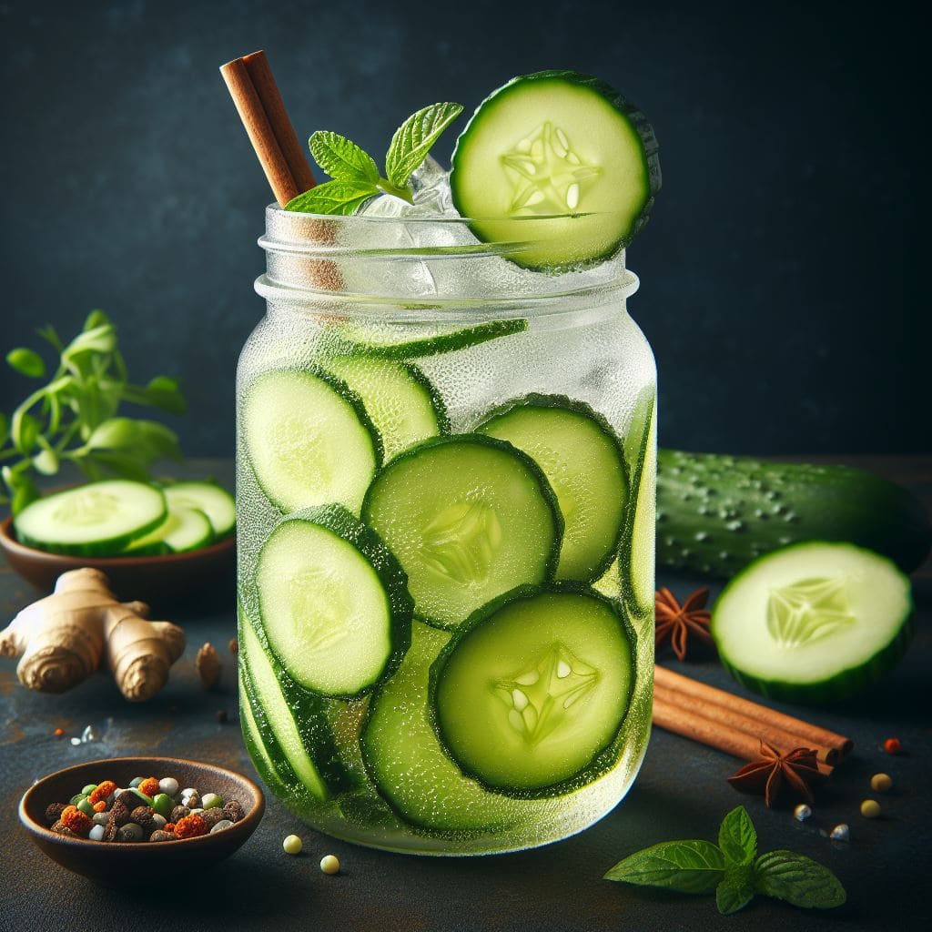 Cucumber Ginger Fizz Recipe