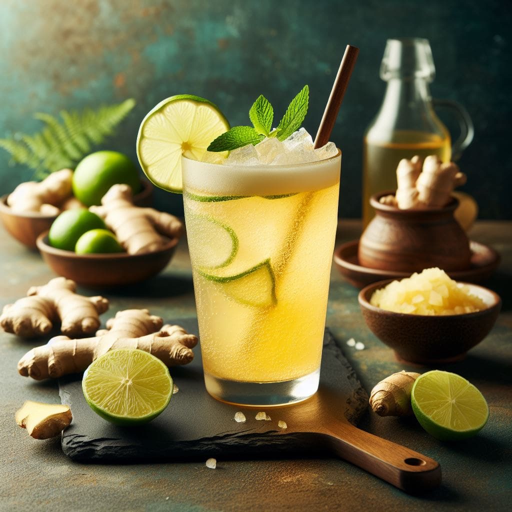 Mocktails With Ginger Beer