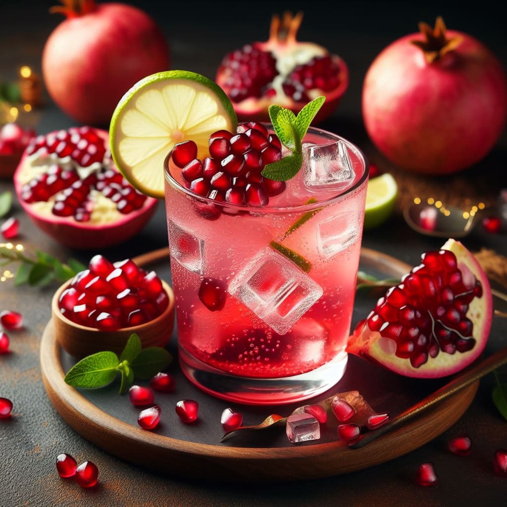 Pomegranate Mocktail Recipe